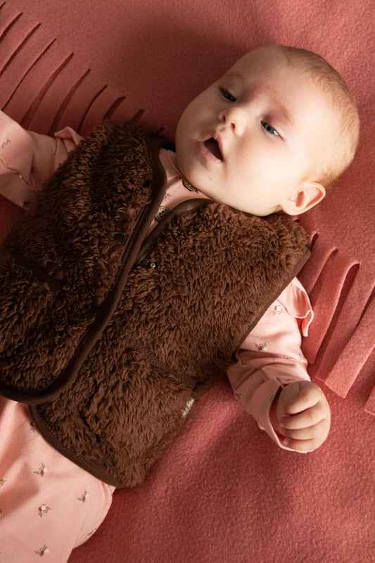 Bodywarmer Teddy | Walnut