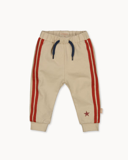 Pants Red Stripes | Sand