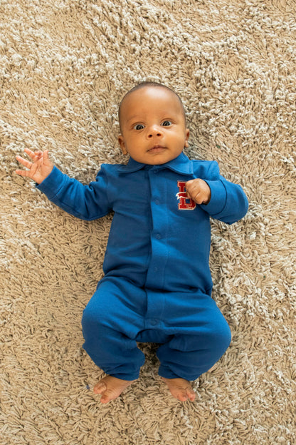 Multicolor romper | Country Blue
