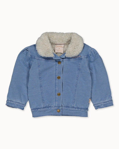Roze vest | Stone Wash
