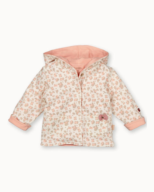 Cardigan Hoodie Leopard Reversible | Dessin