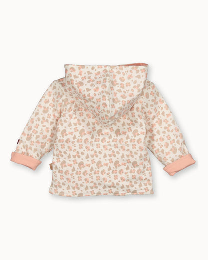 Cardigan Hoodie Leopard Reversible | Dessin