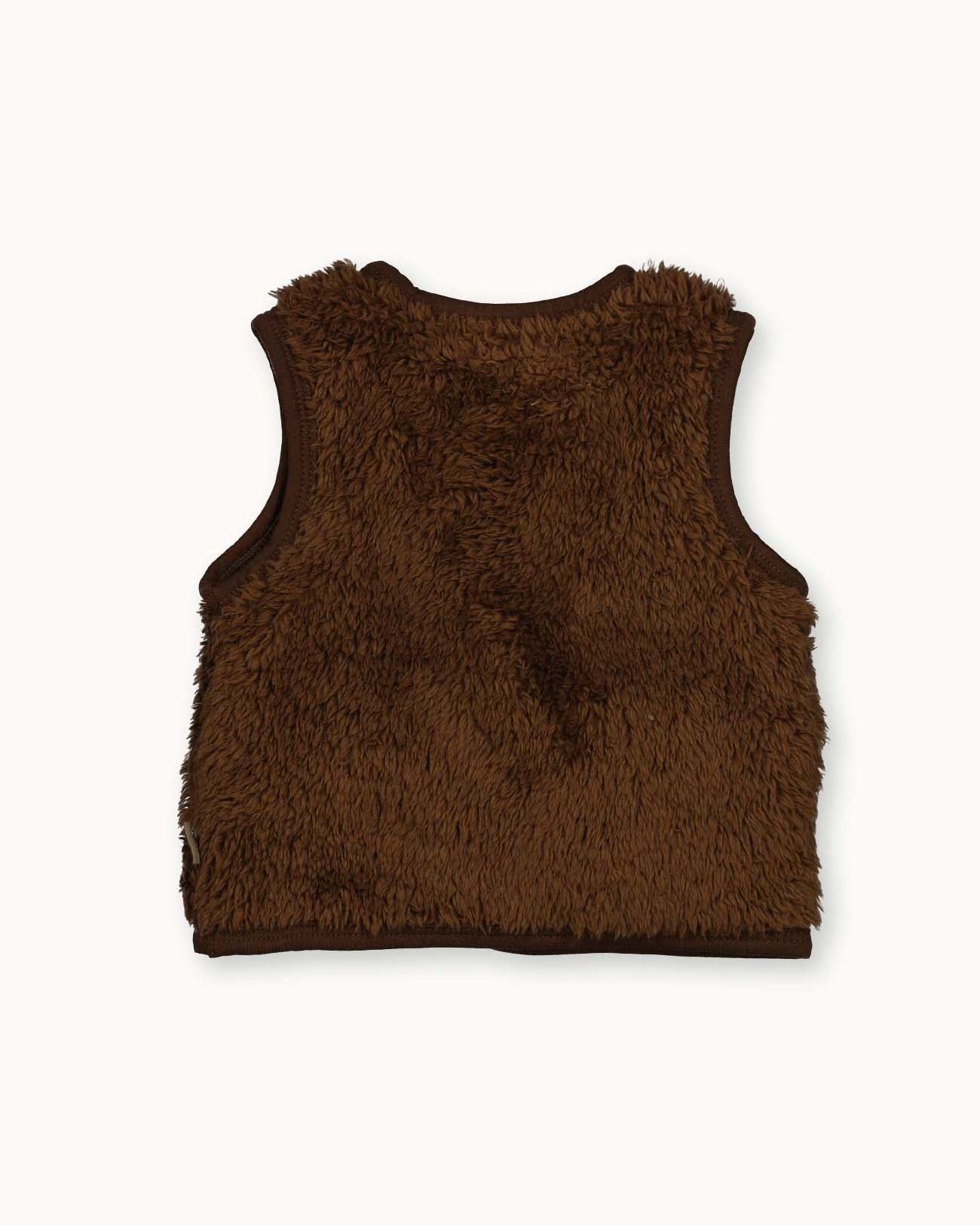 Bodywarmer Teddy | Walnut