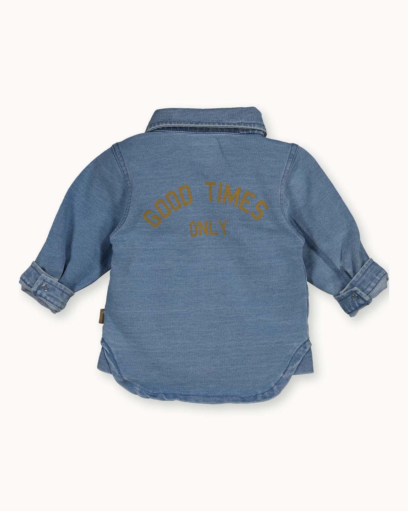 Blouse Jog Denim | Stone Wash