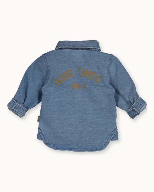 Blouse Jog Denim | Stone Wash