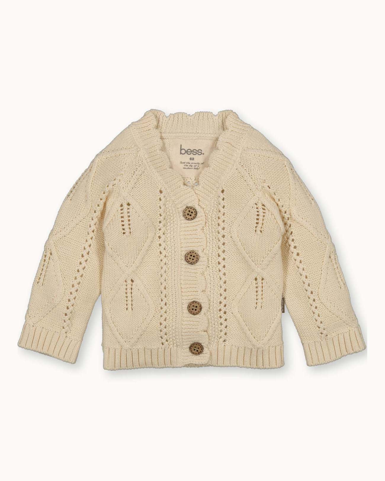 Cardigan Knit | Off White