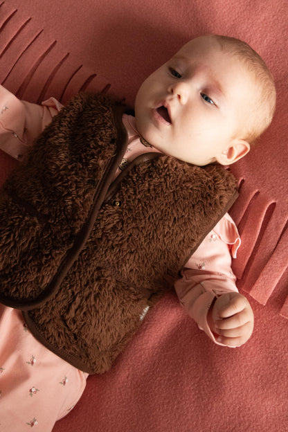 Bodywarmer Teddy | Walnut