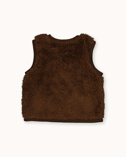 Bodywarmer Teddy | Walnut