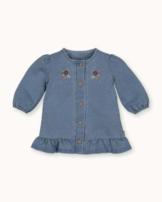 Dress Embroidery Jog Denim | Stone Wash
