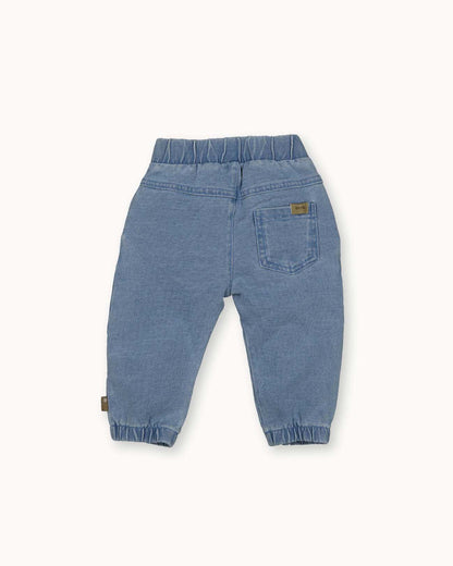 Pants Embroidery Jog Denim | Stone Wash
