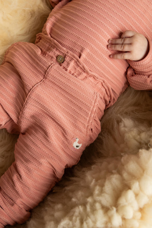 Pants Cable Goose | Powder Pink