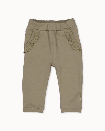 Pants Ruffles | Walnut