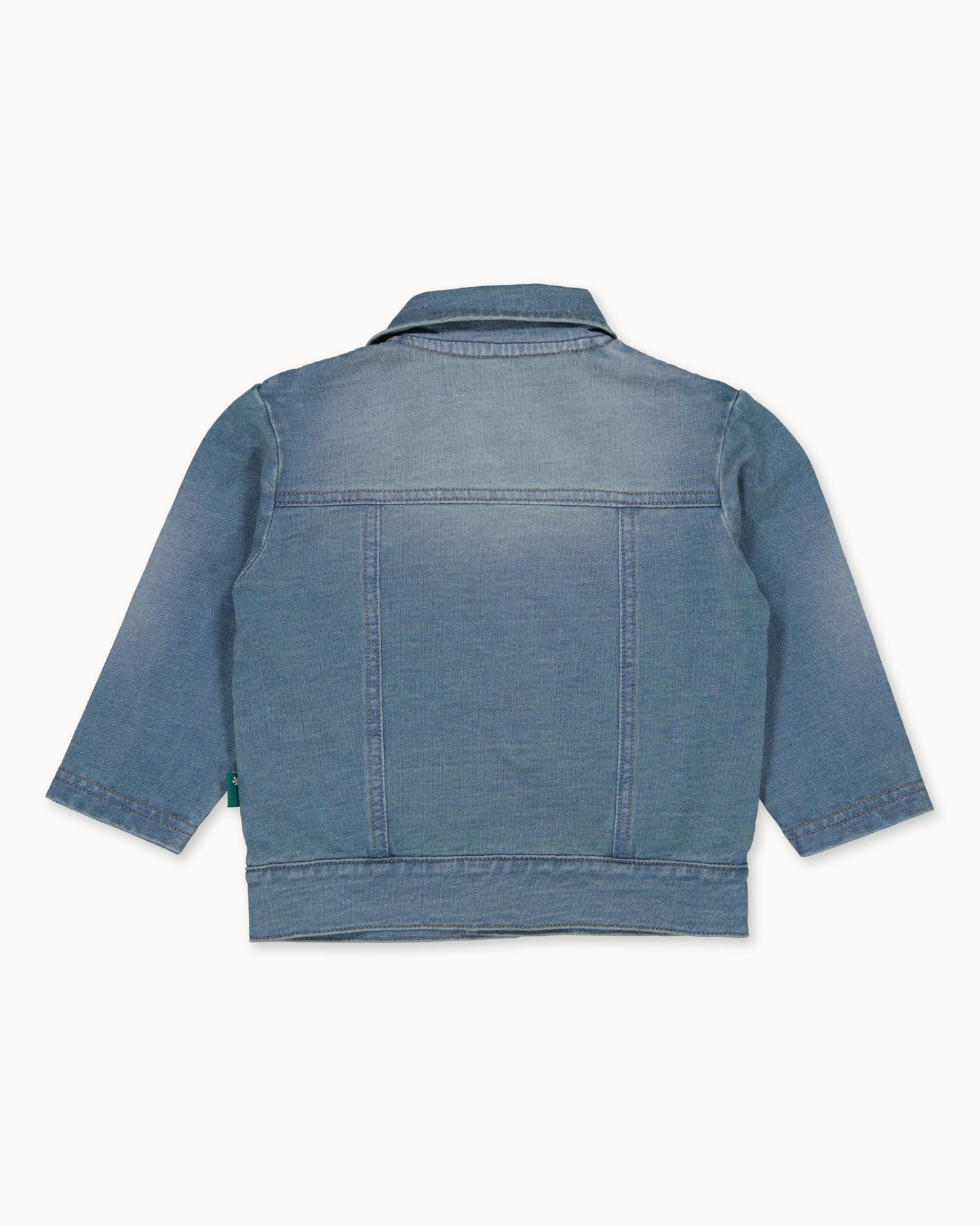 Lichtblauw denim jack | Stone Wash