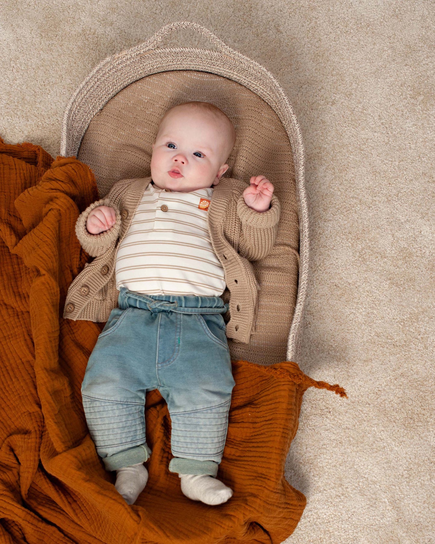 Cardigan Knit | Brown