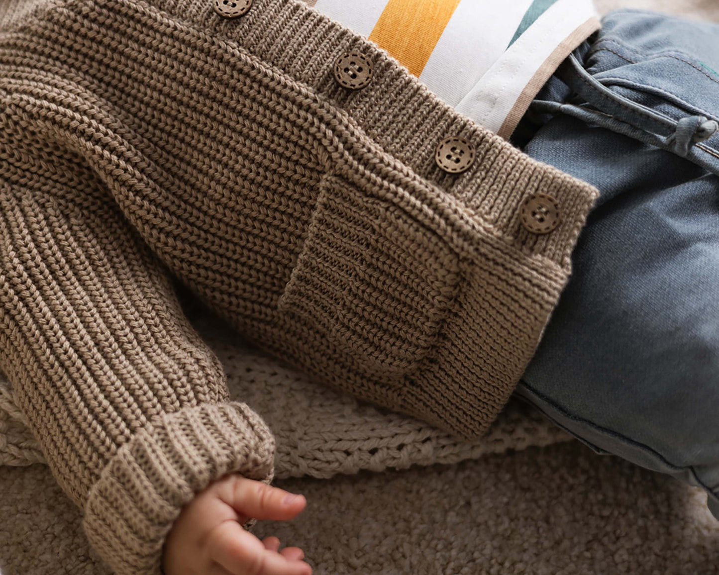 Cardigan Knit | Brown