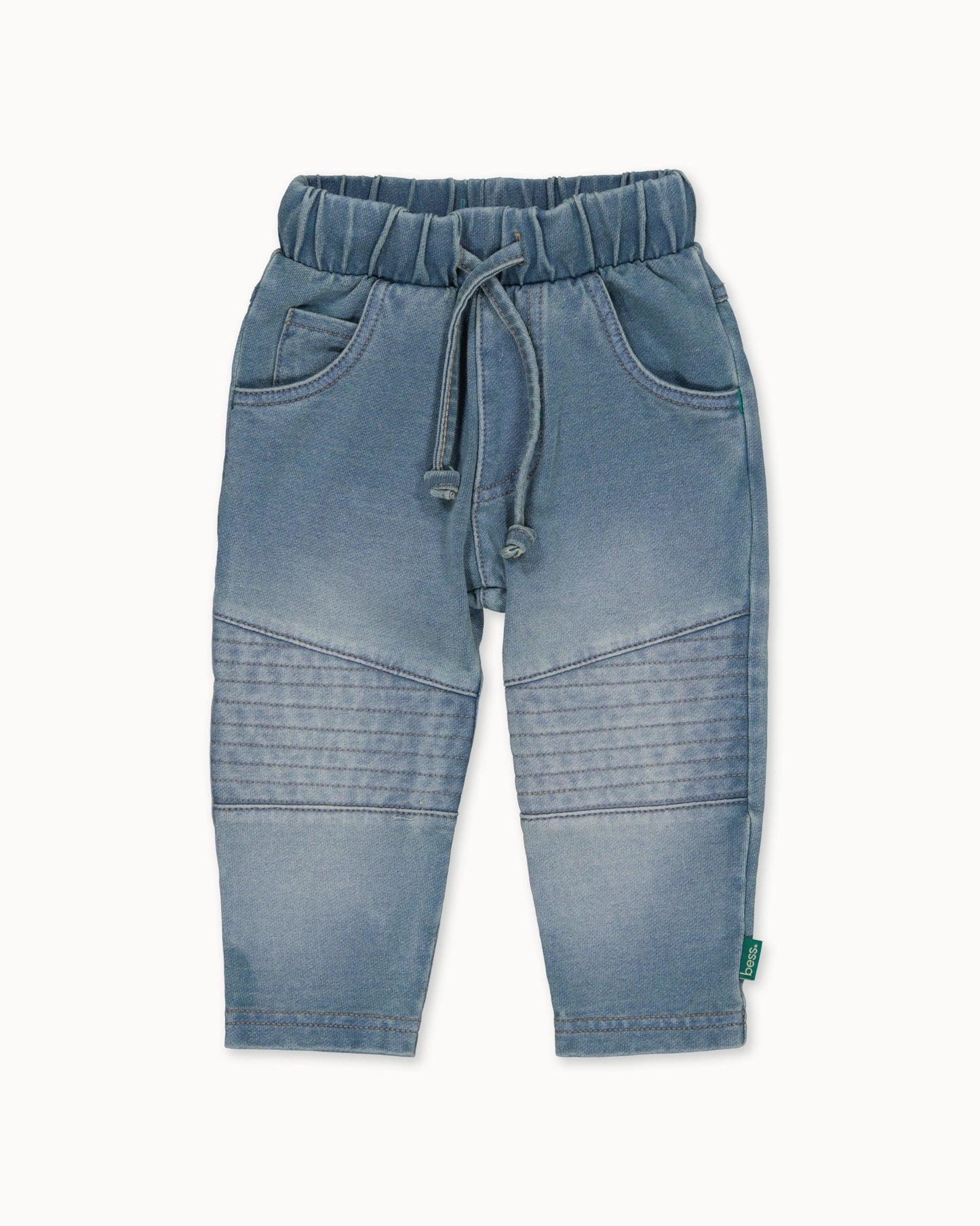Denimblauw joggingbroek | Stone Wash