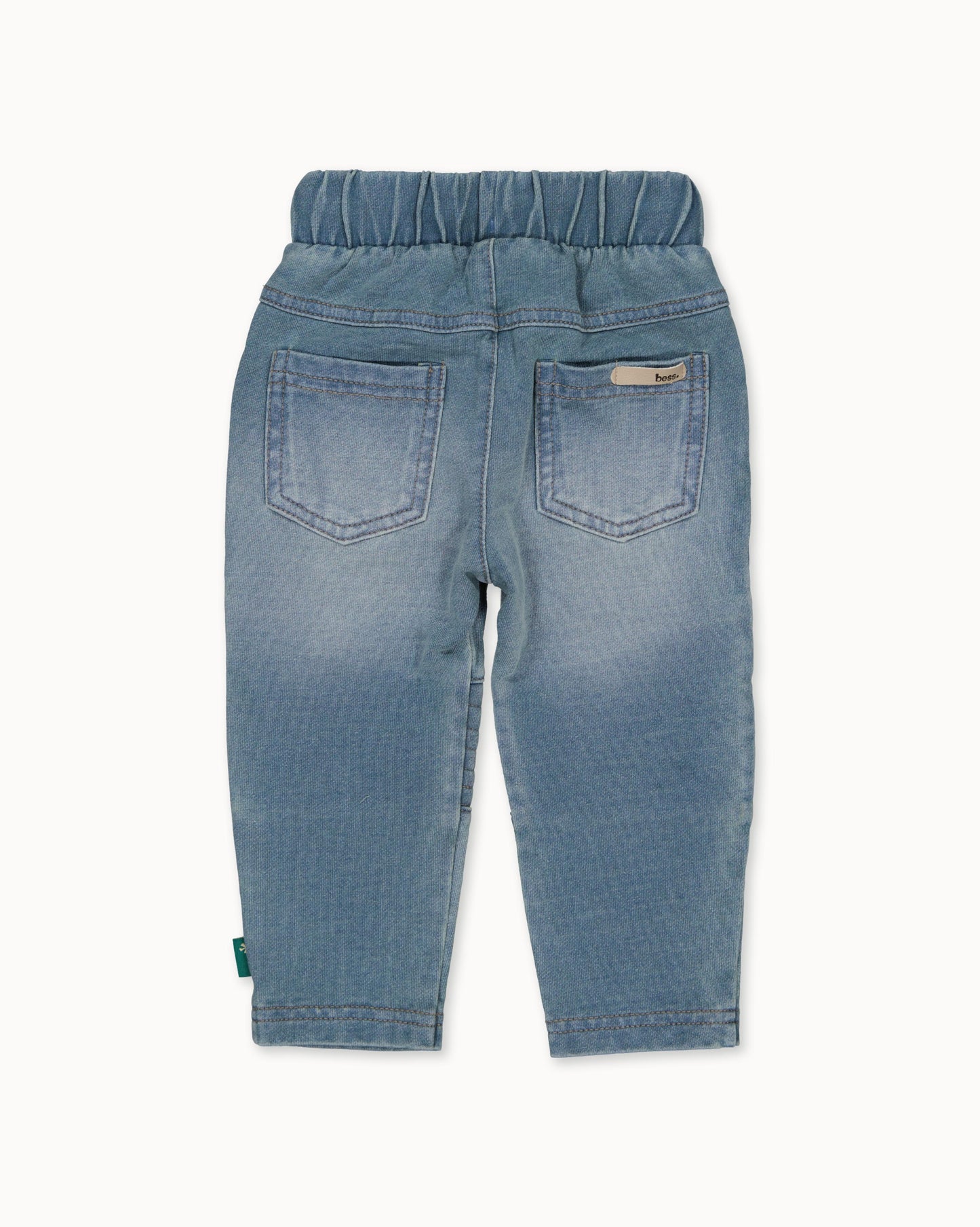 Denimblauw joggingbroek | Stone Wash