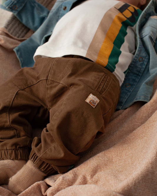 Donkerbruin broek | Brown