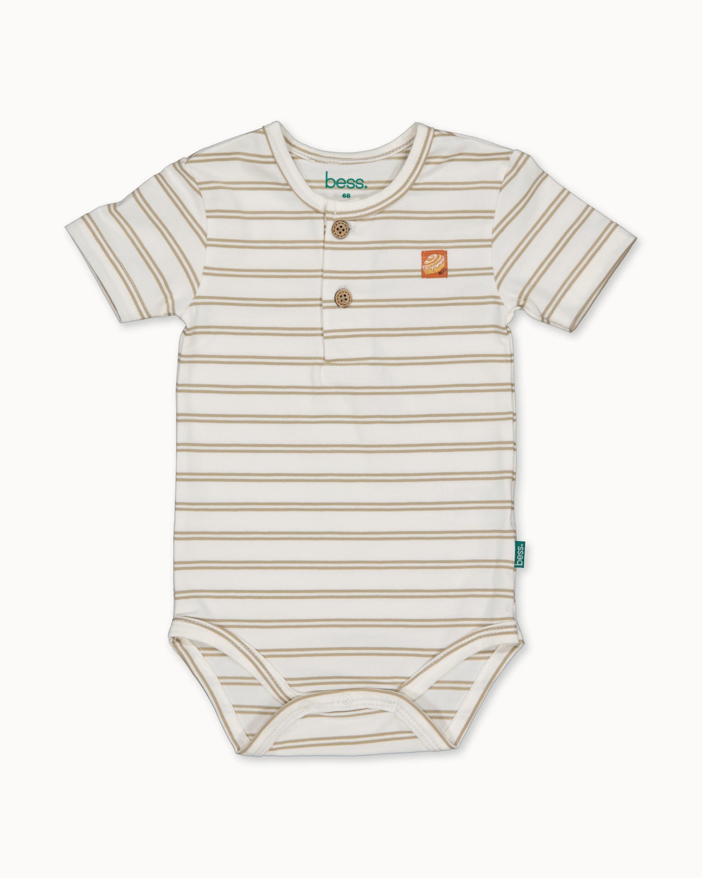 Beige gestreept romper | Striped