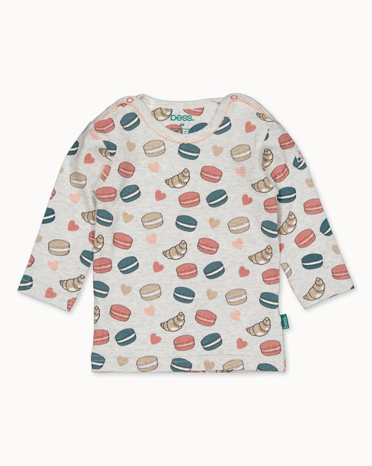 Bloemenprint longsleeve | Dessin