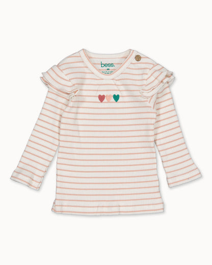 Lila vest | Striped