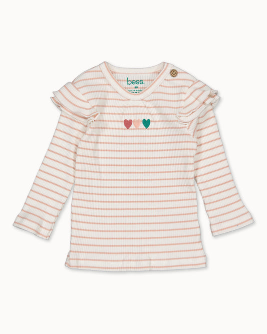 Lila vest | Striped