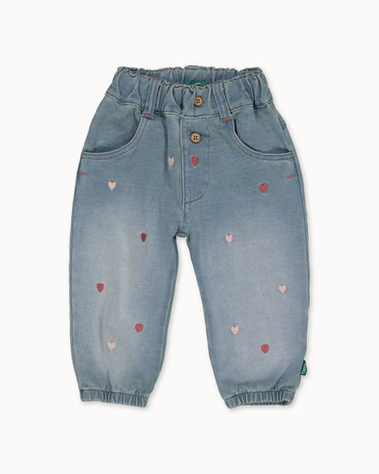 Pants Jog Denim | Stone Wash
