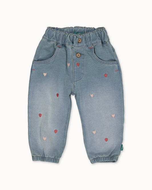 Pants Jog Denim | Stone Wash