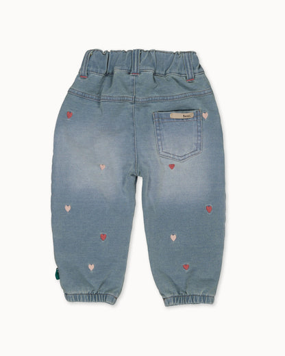 Pants Jog Denim | Stone Wash