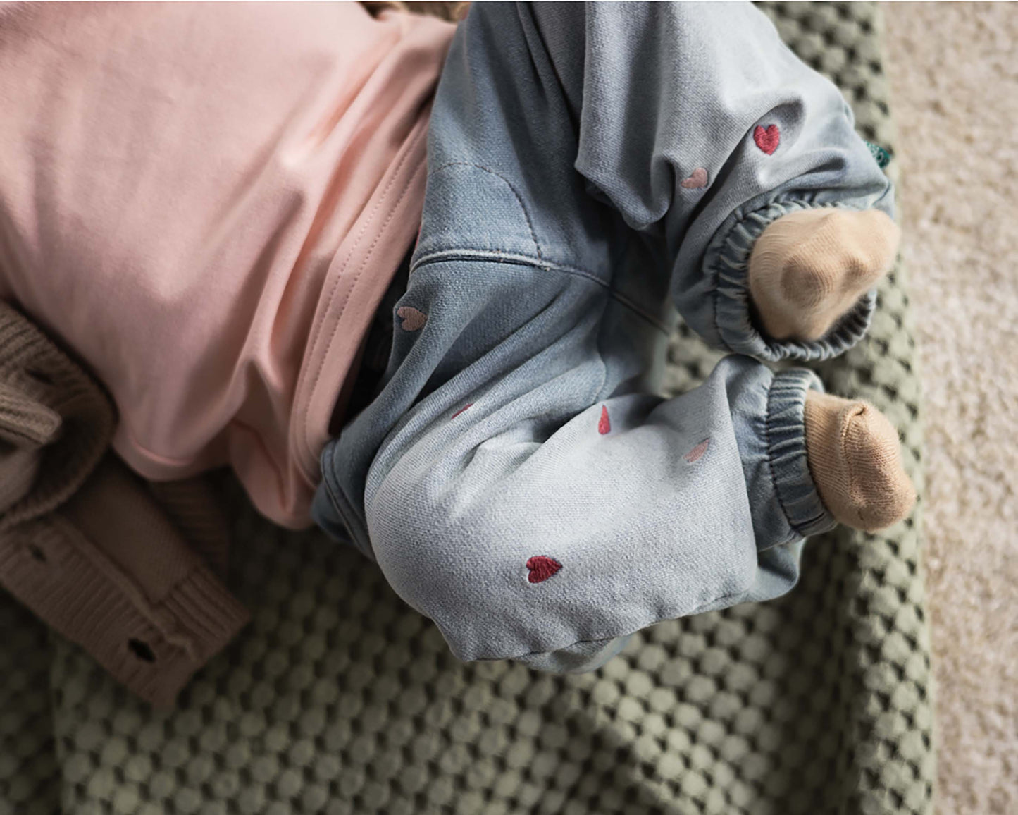 Pants Jog Denim | Stone Wash