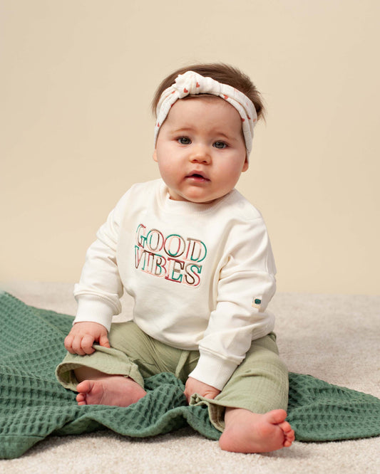 Lichtroze sweater | Teal