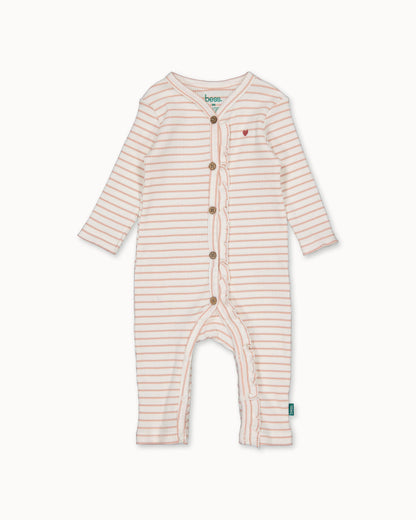 Roze boxpak | Striped