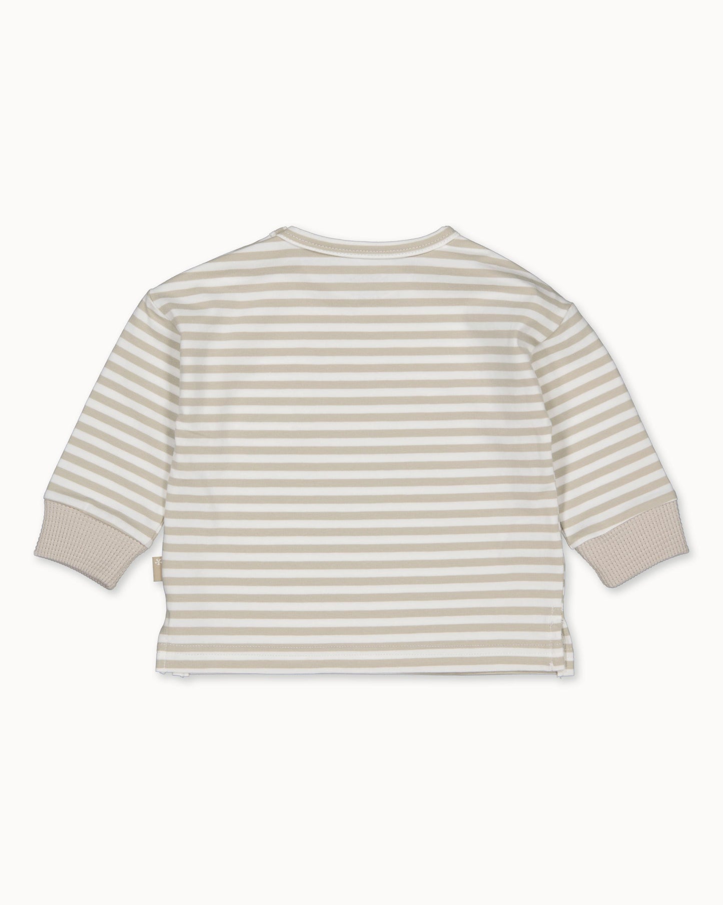 Denimblauw short | Striped
