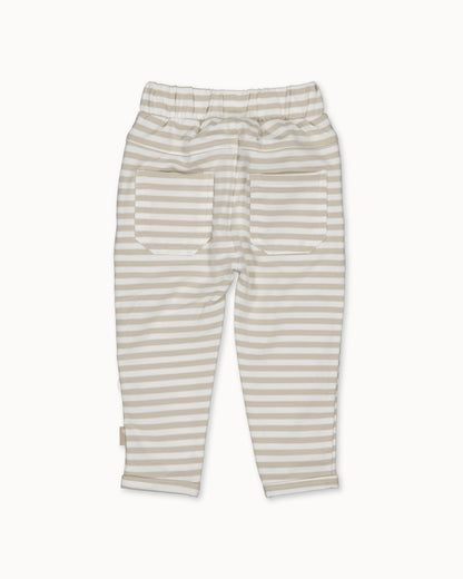 Lichtblauw short | Striped