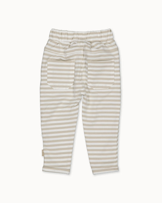 Lichtblauw short | Striped