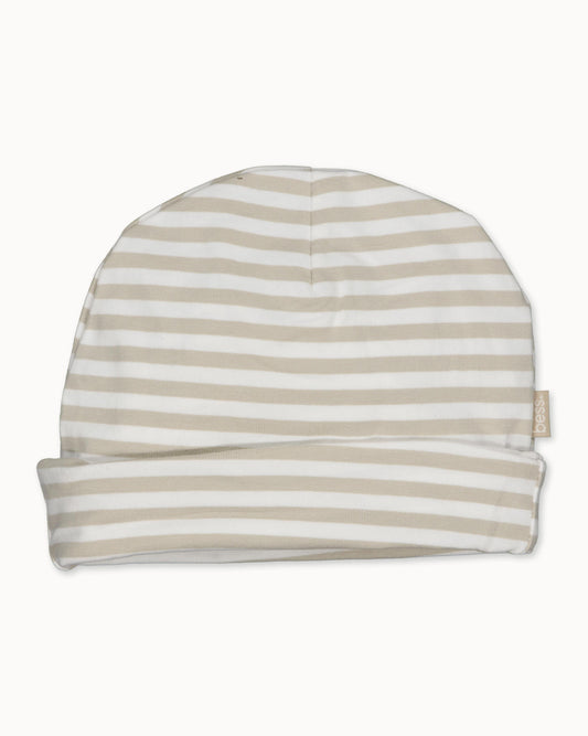 Denimblauw short | Striped