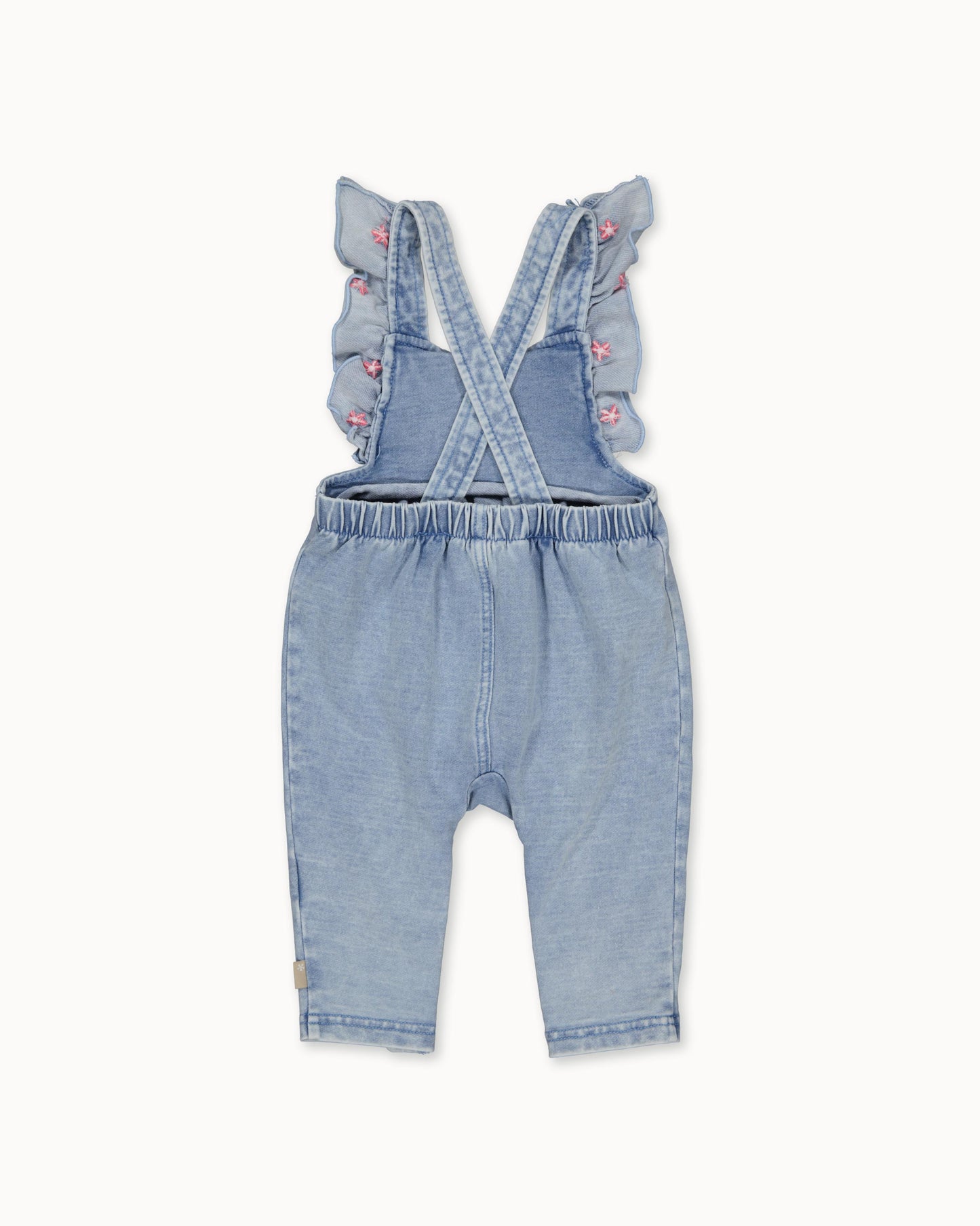Bloemenprint jurk | Light Wash