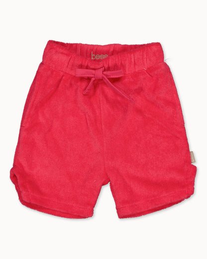Beige short | Strawberry Pink