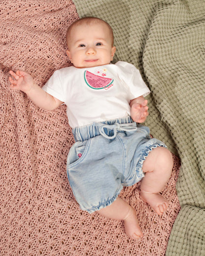Bloomer Jog Denim | Light Wash