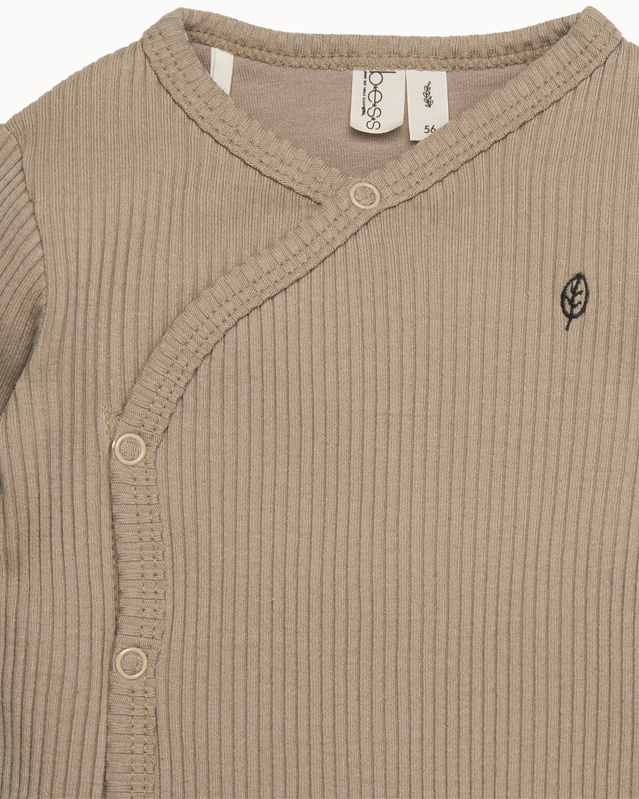 Shirt l.sl. Wrap Rib | Sand