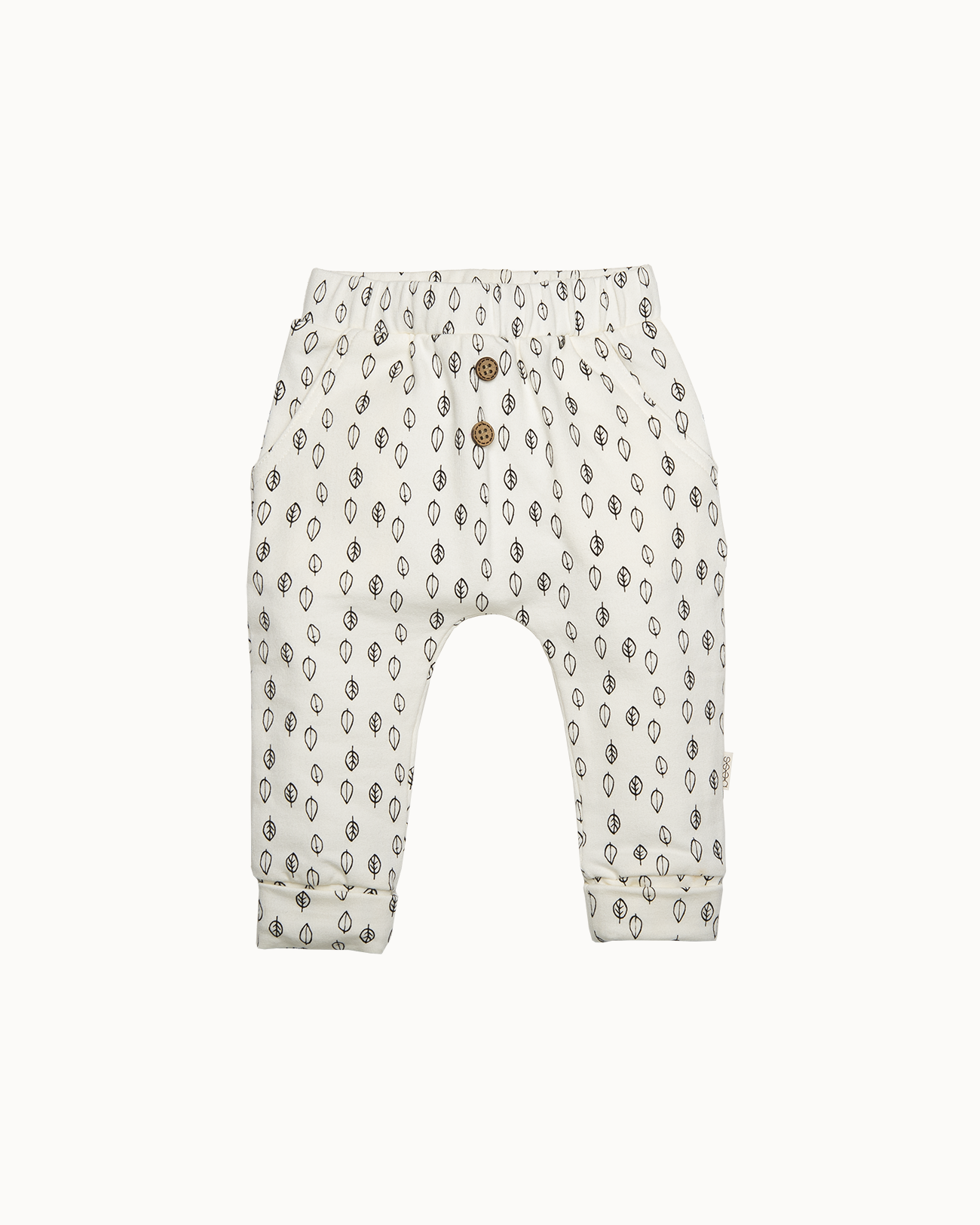 Off-white broek met print | Dessin