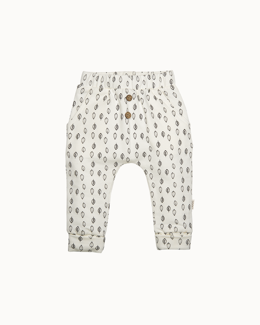 Off-white broek met print | Dessin