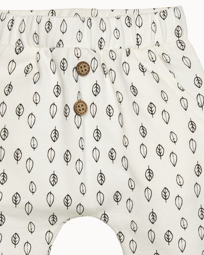 Off-white broek met print | Dessin
