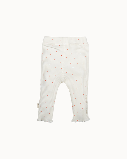 Off-white legging met print | Dessin
