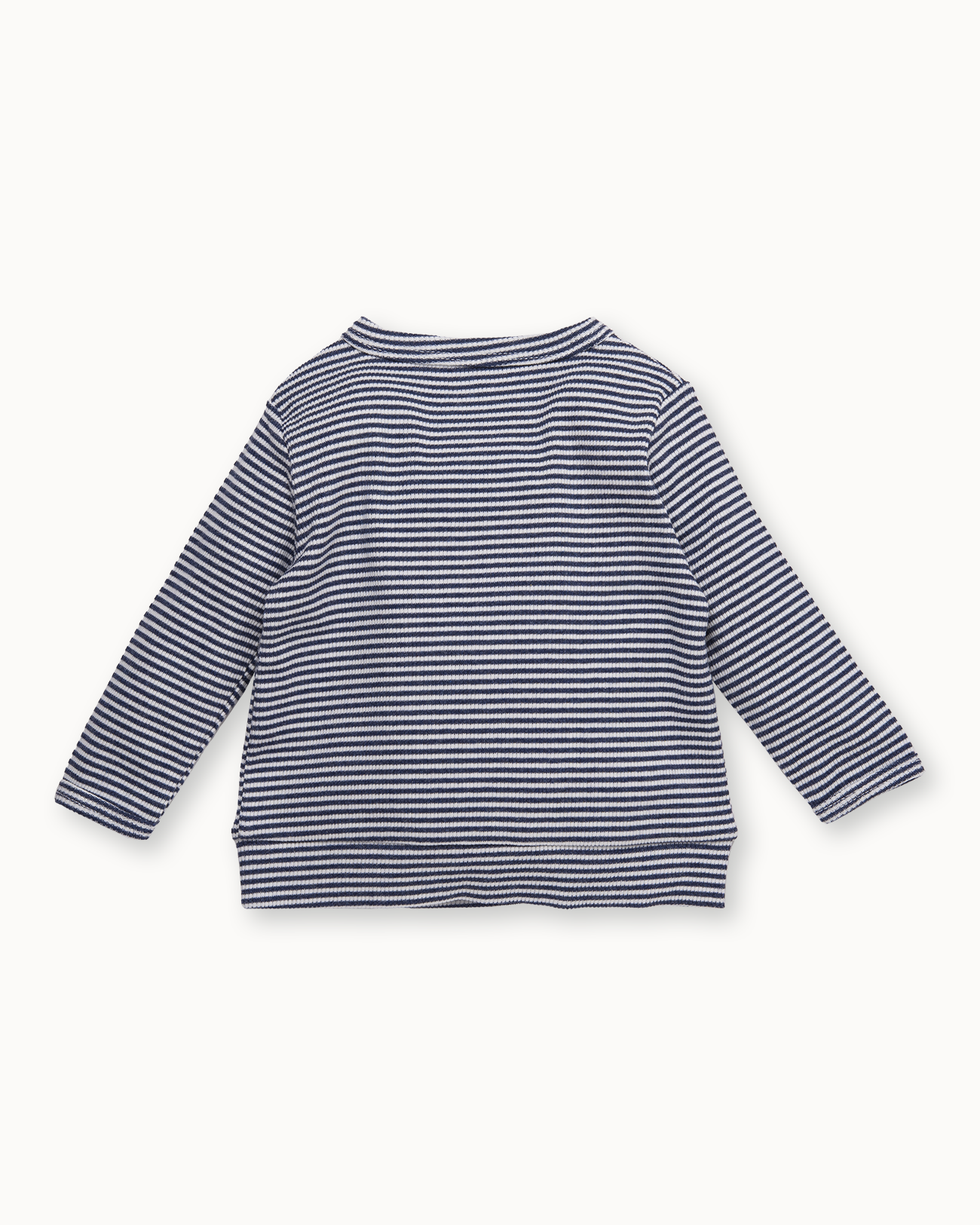 Blauw gestreept overslagvest | Pinstripe Blue