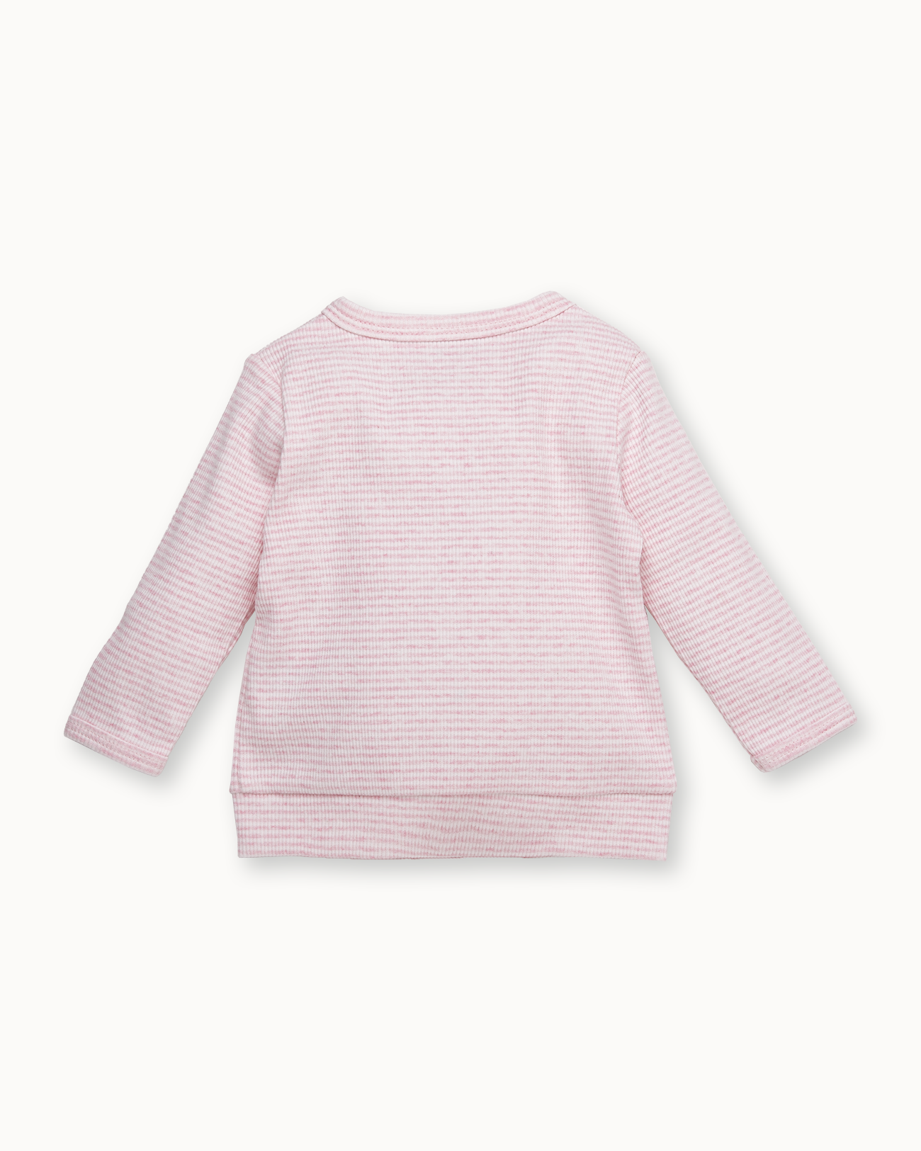Roze overslagvest | Pinstripe Pink
