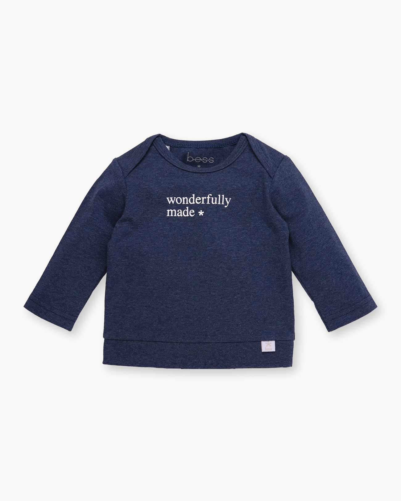 Donkerblauwe longsleeve | Blue