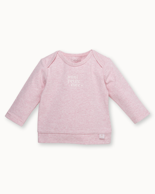 Roze longsleeve | Pink
