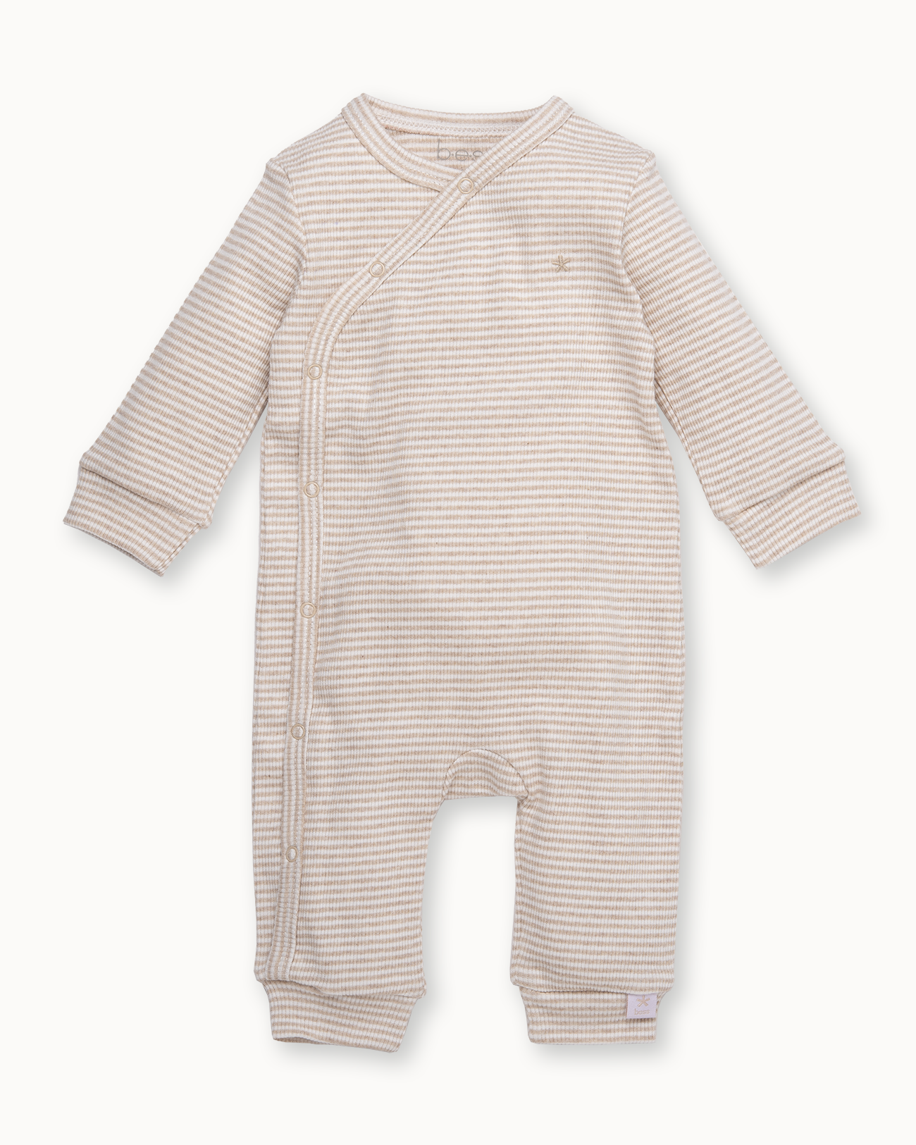 Beige boxpak | Pinstripe Sand