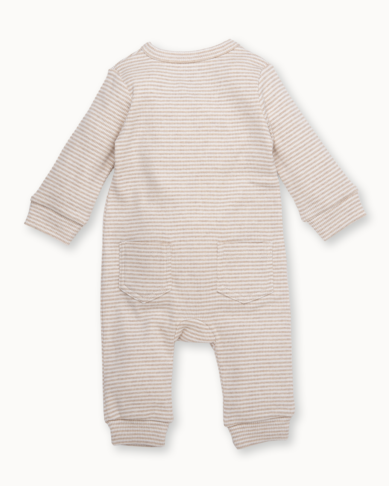 Beige boxpak | Pinstripe Sand